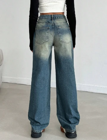 Blugi SHEIN, albastru Albastru