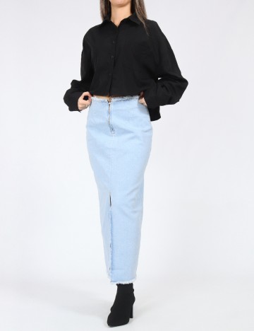 Fusta SHEIN, albastru