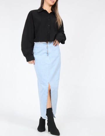 Fusta SHEIN, albastru