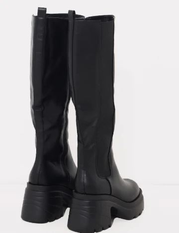 Cizme PrettyLittleThing, negru Negru