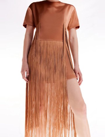 Rochie medie Karen Millen, maro