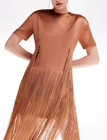 Rochie medie Karen Millen, maro