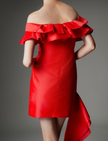 Rochie scurta Karen Millen, rosu