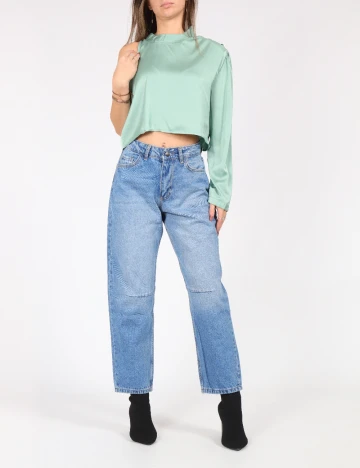 Bluza SHEIN, verde deschis