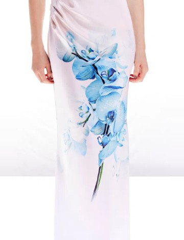 Rochie lunga Karen Millen, mix culori