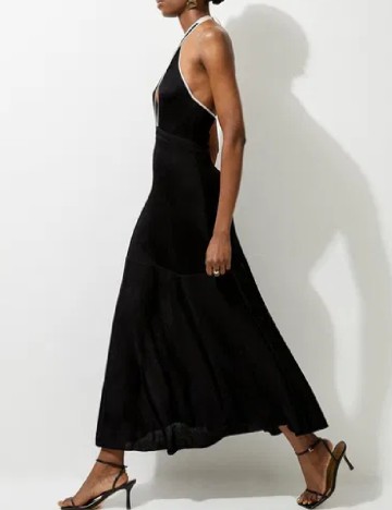 Rochie lunga Karen Millen, negru