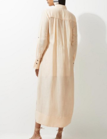 Rochie medie Karen Millen, crem
