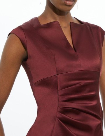 Rochie scurta Karen Millen, visiniu