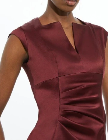 Rochie scurta Karen Millen, visiniu