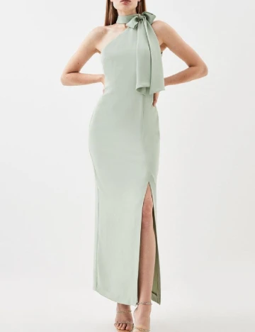 Rochie lunga Karen Millen, verde Verde
