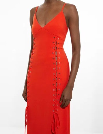 Rochie medie Karen Millen, portocaliu