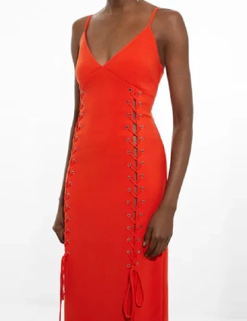 Rochie medie Karen Millen, portocaliu