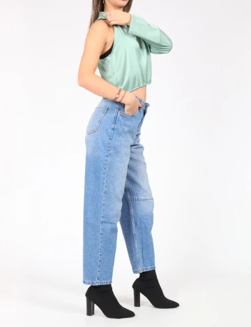 Blugi SHEIN, albastru deschis