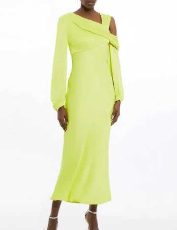 Rochie lunga Karen Millen, verde