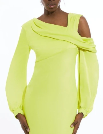 Rochie lunga Karen Millen, verde