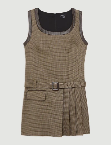 Rochie scurta Karen Millen, maro Maro