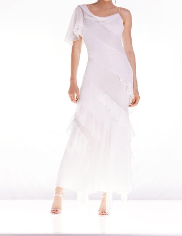 Rochie lunga Karen Millen, alb