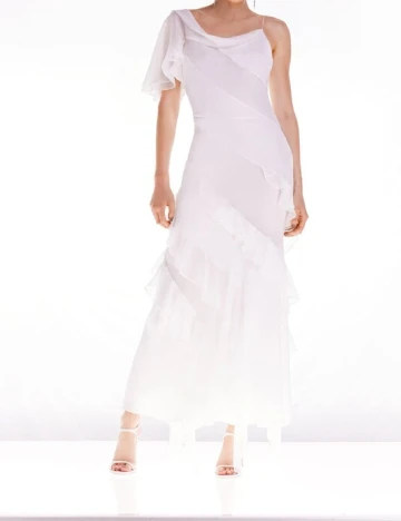 Rochie lunga Karen Millen, alb