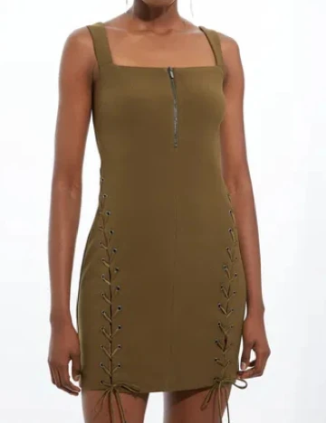 Rochie scurta Karen Millen, verde