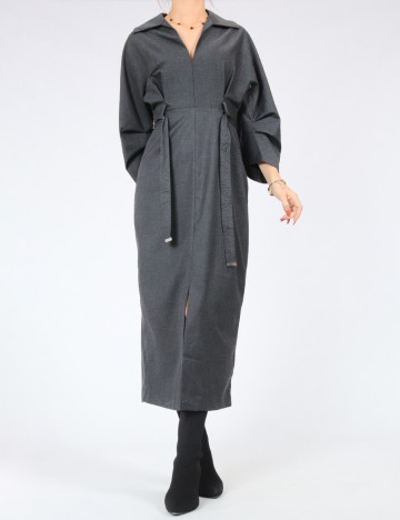 Rochie medie Karen Millen, gri inchis