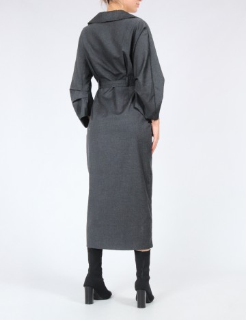 Rochie medie Karen Millen, gri inchis