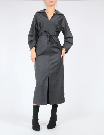 Rochie medie Karen Millen, gri inchis