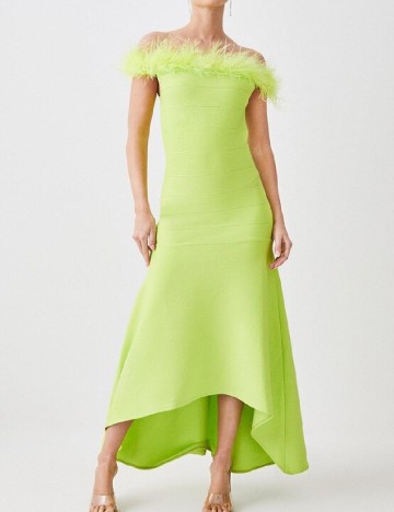 
						Rochie lunga Karen Millen, verde