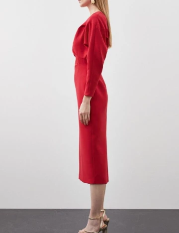 Rochie medie Karen Millen, rosu