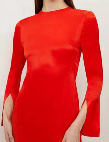 Rochie medie Karen Millen, rosu