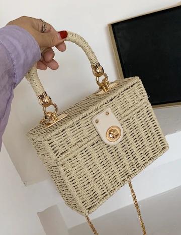 Geanta SHEIN, crem Crem