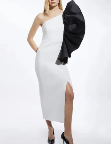 Rochie medie Karen Millen, alb