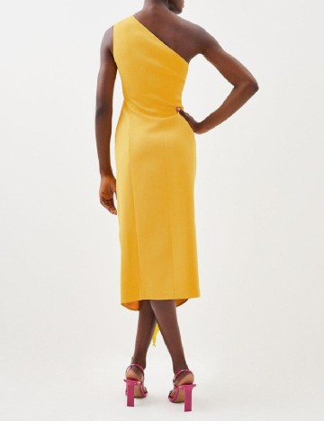 Rochie medie Karen Millen, galben