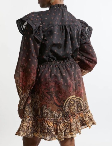 Rochie scurta Karen Millen Plus Size, mix culori