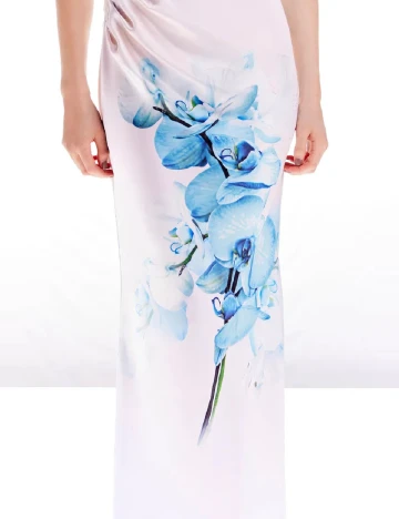 Rochie lunga Karen Millen, alb