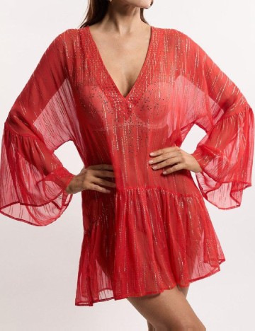 
						Rochie de plaja Karen Millen, rosu