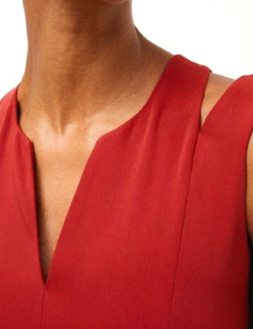 Rochie scurta Karen Millen, rosu