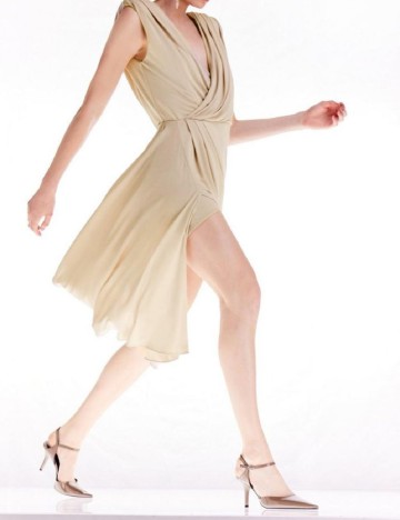 Rochie scurta Karen Millen, crem