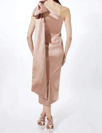 Rochie medie Karen Millen, roz pudra