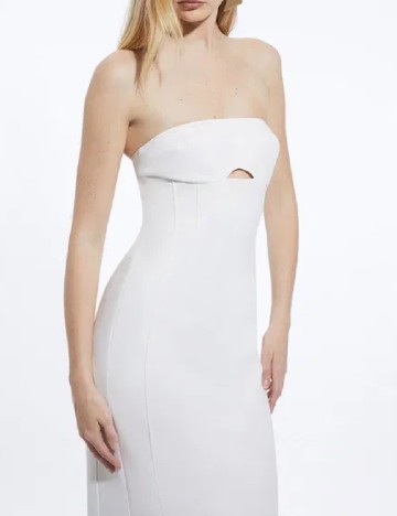 Rochie medie Karen Millen, alb