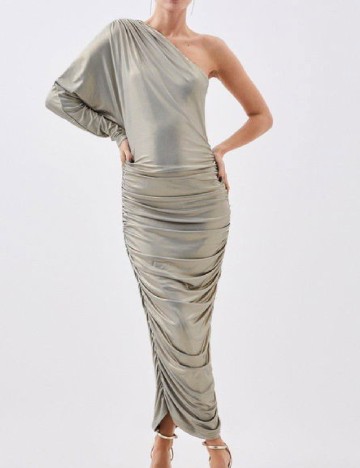 
						Rochie lunga Karen Millen, verde