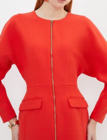 Rochie scurta Karen Millen, rosu