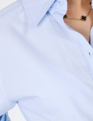 Camasa Oversize Mango, albastru