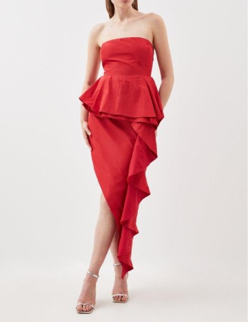 Rochie medie Karen Millen, rosu