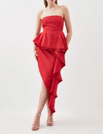 Rochie medie Karen Millen, rosu