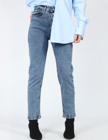 
						Blugi SHEIN, albastru