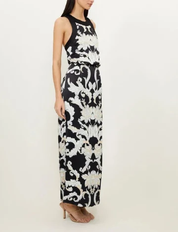 Rochie lunga Karen Millen, negru Negru