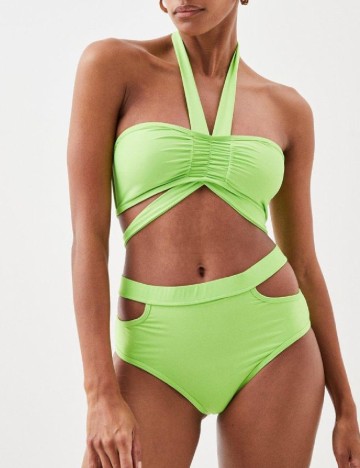 
						Sutien de baie Karen Millen, verde