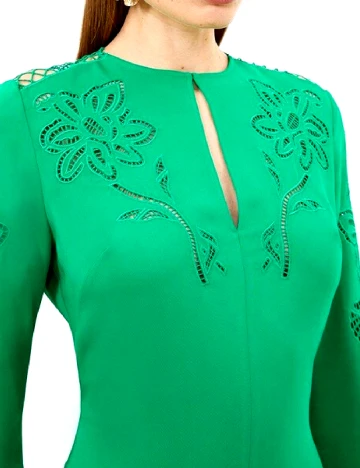 Rochie lunga Karen Millen, verde