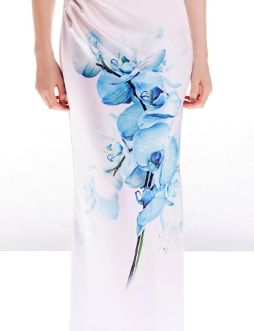 Rochie lunga Karen Millen, alb Alb