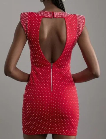 Rochie scurta Karen Millen, rosu